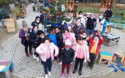 Sapin de noël intergénérationnel