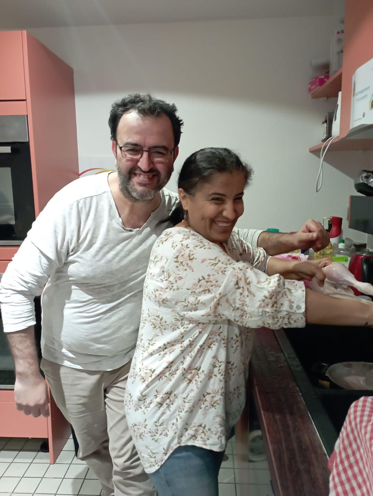 Top chef Axes pluriels, atelier de cuisine pour les stagiaires migrants