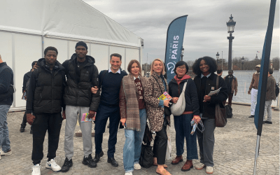 Les stagiaires PLVP au Forum pour l’emploi de Paris